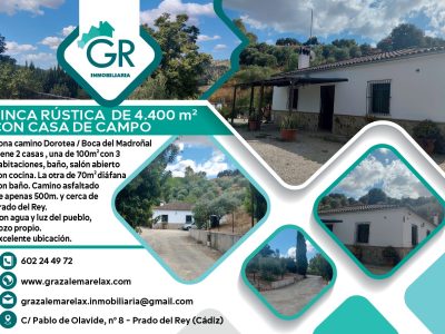 Finca rustica con casa de campo